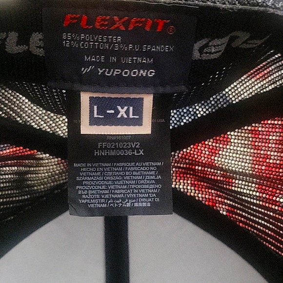 MENS Hurley flex-fit Mesh Size L-XL  Color Black New - Picture 7 of 7